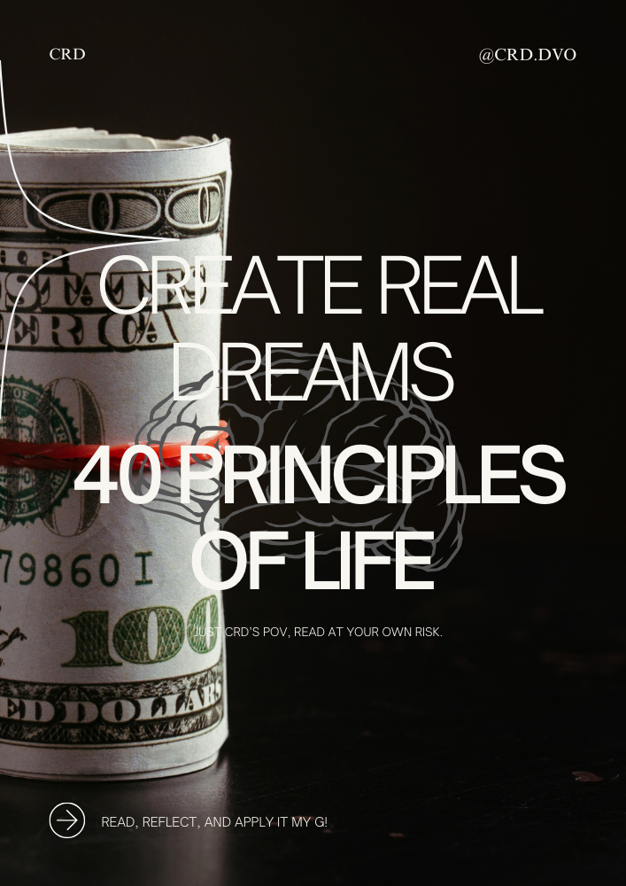 40 PRINCIPLES IN LIFE E-BOOK - CRD POV