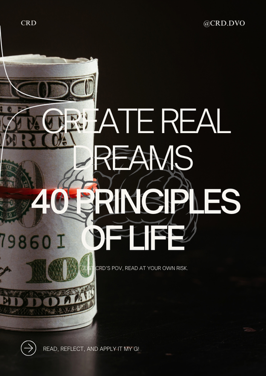 40 PRINCIPLES IN LIFE E-BOOK - CRD POV
