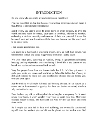 Can’t Hurt Me: Master Your Mind and Defy the Odds by David Goggins