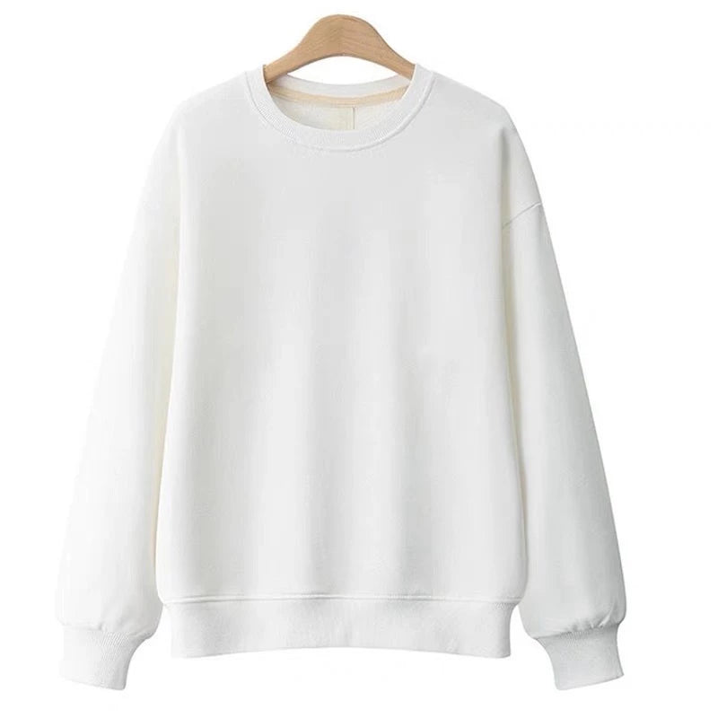 Classic Crew Neck Sweatshirt Cozy Everyday Essential