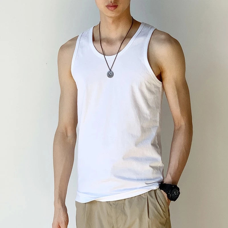 Classic Cotton Tank Top Breathable Everyday Essential