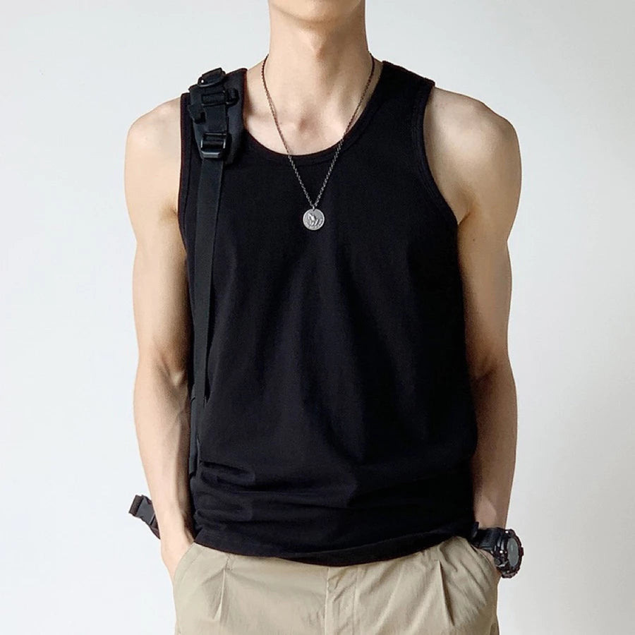 Classic Cotton Tank Top Breathable Everyday Essential